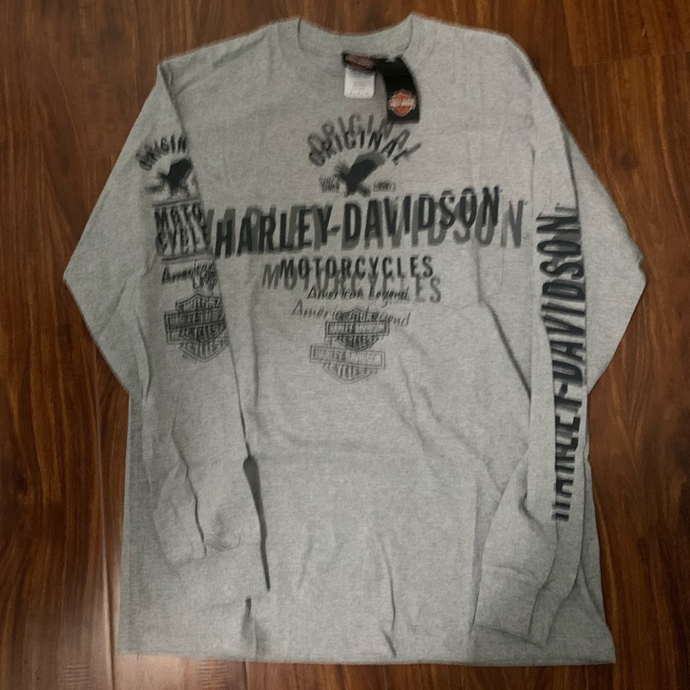 Harley-Davidson Original Gray Long Sleeve Tee